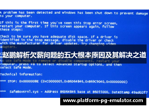 赵鹏解析欠薪问题的五大根本原因及其解决之道 赵鹏解析欠薪问题的五大根本原因及其解决之道