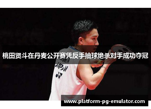 桃田贤斗在丹麦公开赛凭反手抽球绝杀对手成功夺冠